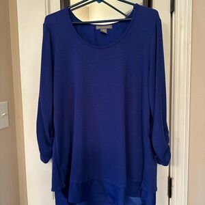 Grace Elements Women's Blue Top